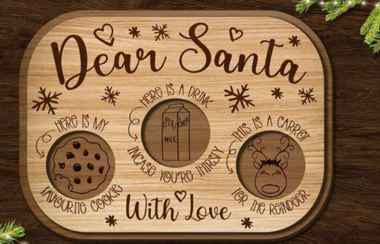 Dear Santa Tray