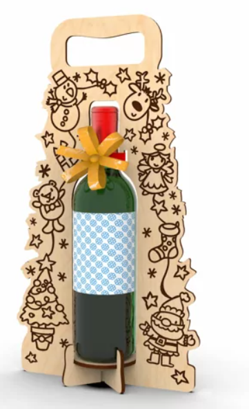 Wine bottle holder